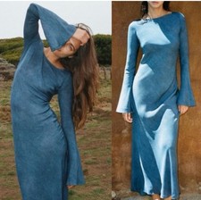 Realization Par The Gia Bell Sleeves Maxi Length Dress