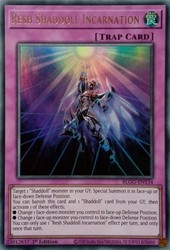 Resh Shaddoll Incarnation - BLGG-EN134 - Ultra Rare 1st Edition