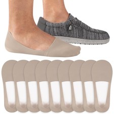 COOVAN 9 Pairs No Show Socks Men Non Slip Low Cut Invisible Liner Footies Thi...