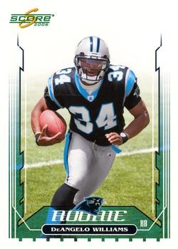 2006 Score #334 DeAngelo Williams RC ROOKIE CARD PANTHERS