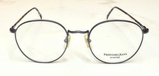 New Facconable Jean's Eyeglasses Matte Grey Handmade France Discontinued Frame