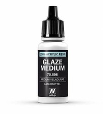 Vallejo Medium Glaze 17ml Acrylic Resin 70.596