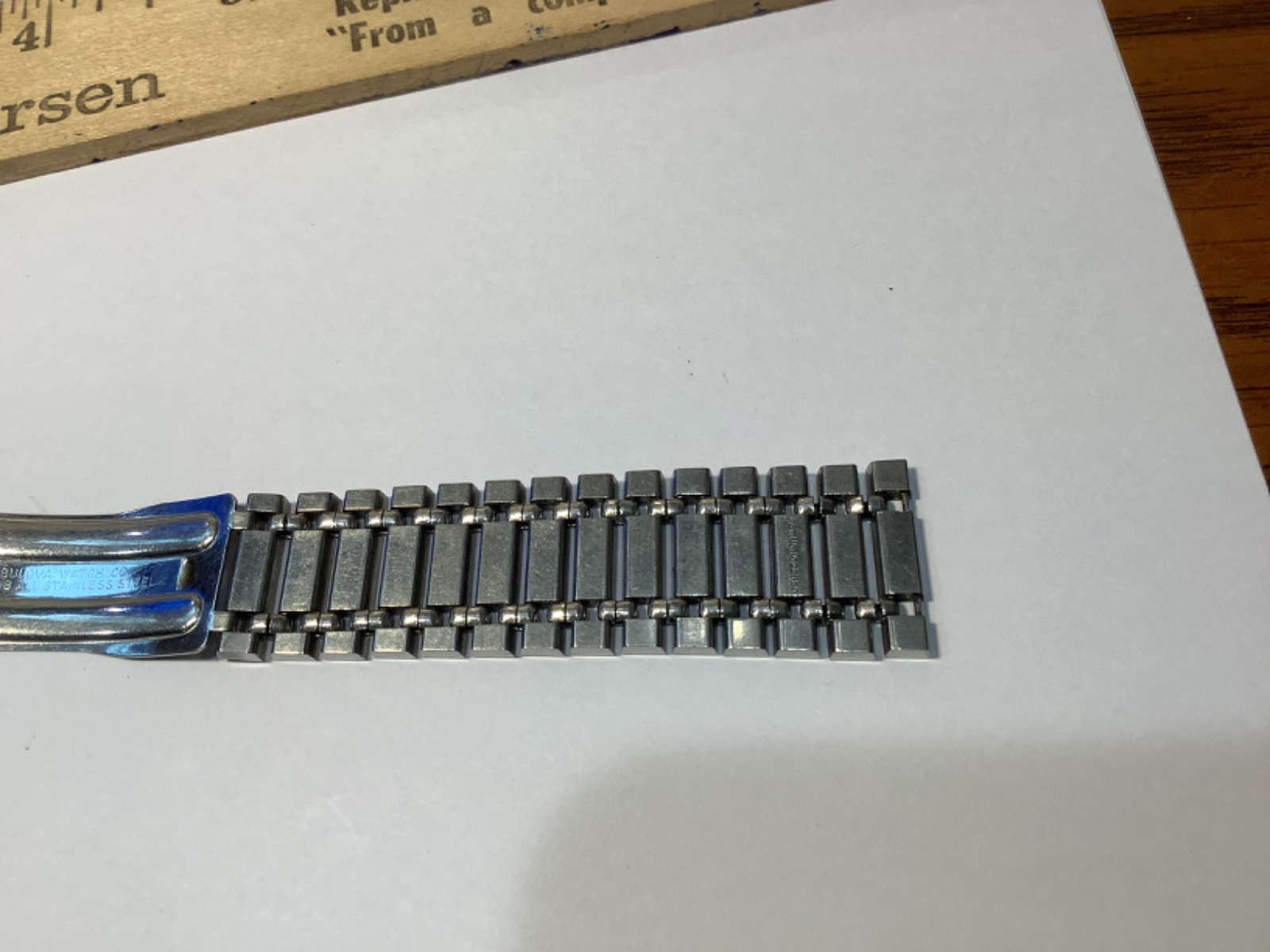 PARTIAL BULOVA ACCUTRON WATCH BAND