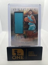 2023-24 Origins - Rookie Patch Auto - James Nnaji - Hornets 