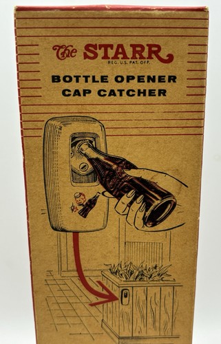 Vintage Wall Mounted Starr “X” Sprite Boy Coca-Cola Soda Pop Bottle Opener USA - Picture 15 of 15