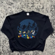 Vintage Looney Tunes Shadow Series Sweatshirt Size XXL Made In USA