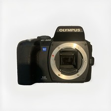 Olympus E-500 Digital DSLR Camera Body With Battery Tested Working
