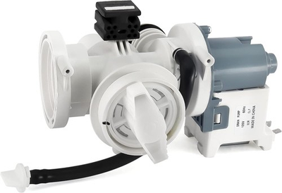 #ad #ad Beaquicy DC96 01585L DC97 17999M Washer Drain Pump Assembly Grey and White $65.41