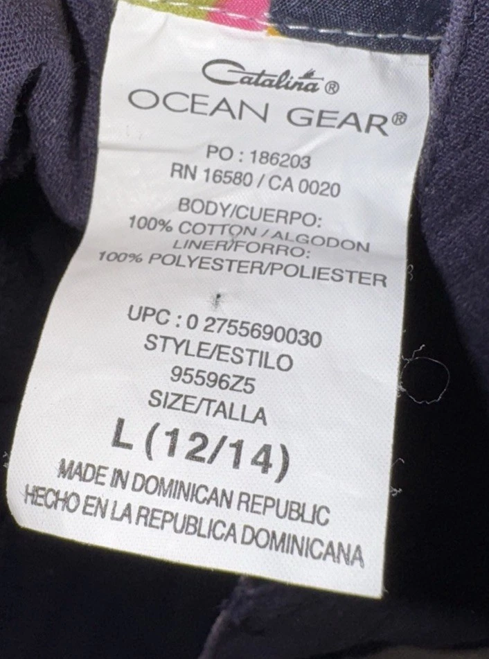 Pantalones Cortos de Carga Catalina Ocean Gear Para Mujer Azul Talla Grande (12-14) Senderismo al Aire Libre Foto 3 de 3