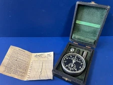 Bu of ORD NORDEN BOMBSIGHT TACHOMETER W/CASE 1943