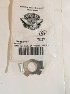 #ad 1952 1985 Harley Davidson Cam Follower Lock Washer QTY2 OEM 34066 52 $19.99