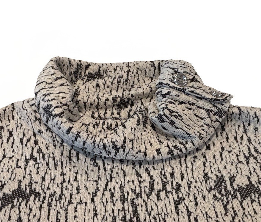 Ruby Rd Sweater Split Cowl Neck with Buttons 3/4 … - image 5