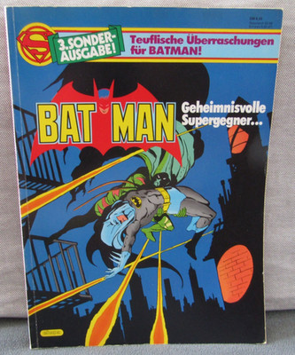 BATMAN 3. Sonderausgabe - Ehapa - ERSTAUSGABE - DC Superhelden - Comic Album