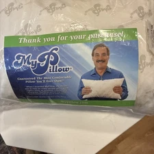 NEW MY PILLOW Travel Go Anywhere Pillow 12" x 18" AS SEEN ON TV Small