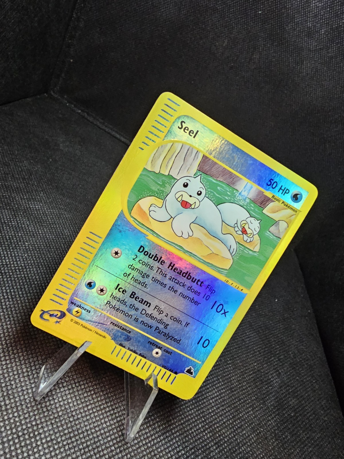Pokémon TCG Seel Reverse Holo 94/144 Skyridge NEAR MINT ✨