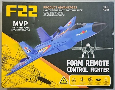 F22 Speed Plane Foam RC Fighter Jet 2.4GHz Gyroscope Red New in Box