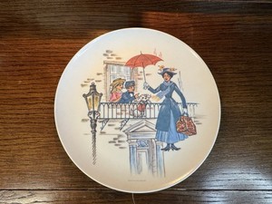 Vintage Mary Poppins Melmac Plate Walt Disney Productions