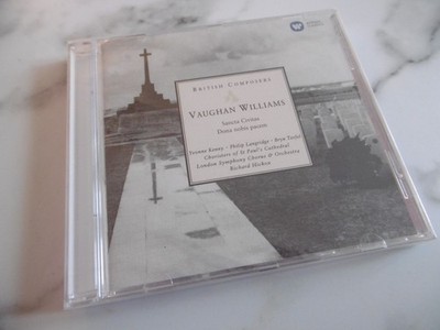 *NEU* VAUGHAN WILLIAMS SANCTA CIVITAS DONA NOBIS PACEM CD KENNY TERFEL LSC LSO