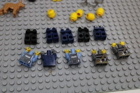 Lego (60009) City, Helicopter Arrest, Used, 100% Complete W/Manuals, No Box