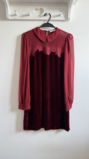 Doen Madelynne Dress In Vino Rosso Size XS