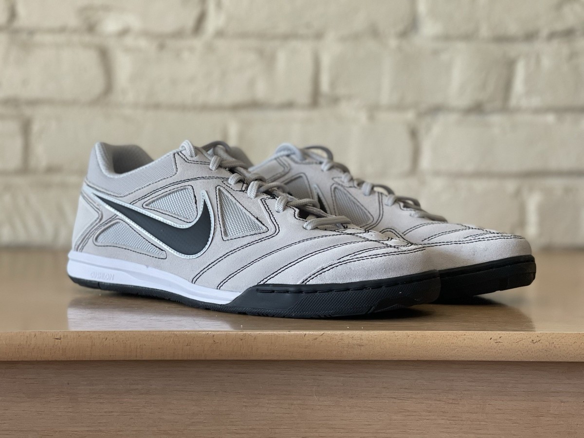 Nike Gato Low Leather Grey Fog Black Wht Men 11 Soccer Street