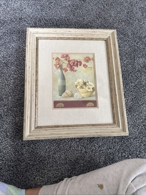 Fabrice De Villeneuve Wild Apple And Cherry Framed Vintage Print 15.75 x 13.25