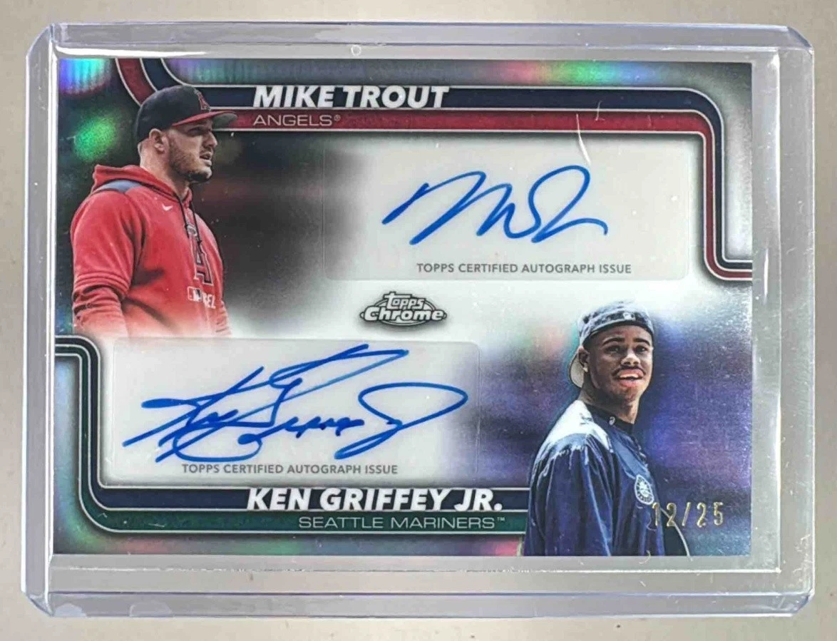 2012 Topps Chrome Mike Trout 10枚限定直筆サイン MLB 2012 TOPPS GOLD FUTURES AUTOGRAPH RELIC MIKE TROUT‼️ PSA