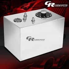 12 Gallon Top-feed Polished Aluminum Gas Fuel Cell Tankcaplevel Senderfoam
