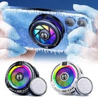 Rückclip Magnetischer Kühlventilator RGB-Licht Spielkühler  Telefonzubehör