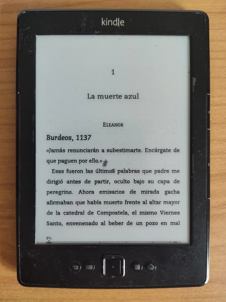 eBook Kindle 4ª gen. en buen estado - Imagen 4 de 4