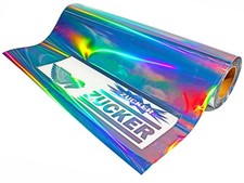 Hologram Clear Back Chrom Plotterfolie Oilslick Folie Plotterfolie 63cm Medium