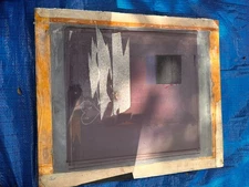 Vintage Silk Screen Printing Frame. Wood, , 22.25" X 19.5" Outside Measurement