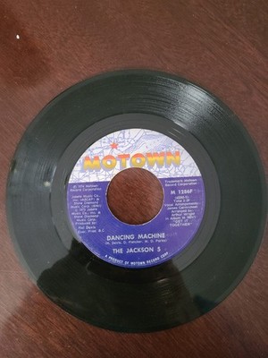 The Jackson 5, Dancing Machine/ It's Too Late to Change the Time, 45 RPM, Motown