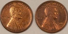 1917 1918 LINCOLN CENT SET - UNCIRCULATED BUT QUESTIONABLE COLOR!