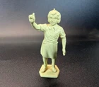 Vintage Marx 1956 Little Red Schoolhouse Girl Asking Question In Class #3382