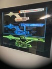 StAr TrEk prop HOLODECK Enterprise 3 screen lcars transparent print EXCELLENT