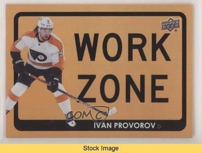 2021-22 Upper Deck Series 1 Work Zone Ivan Provorov #WZ-35 READ 1a9z