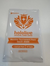 Hololive Official Card Game - Monthly Tournament Pack Vol.1 2026 - Sealed