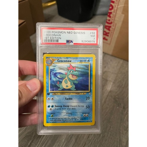 Croconaw (1st Edition) graded PSA 7 for sale on eBay