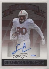 2017 Sage Auto Silver 12/25 Solomon Thomas #SA47 Auto 2r5