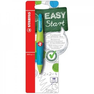 STABILO Druckbleistift EASYergo 1.4, limonengrün/aquamarin 1 bis 40x SPARE 55%