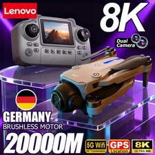 Lenovo D18 Drone 8K HD Dual Camera 5G WIFI GPS Brushless Power Obstacle Avoidanc