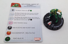Heroclix WOLVERINE AGENT OF HYDRA LE 103 DEADPOOL FIGURE COLLECTION MARVEL LOT