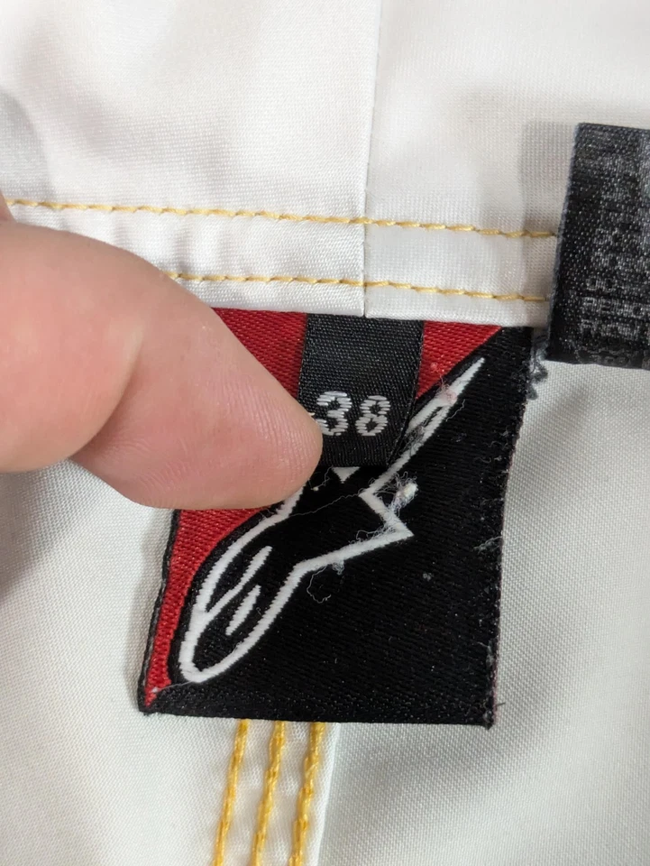 Alpinestars Board Shorts Para Hombre Talla 38 Blanco Negro Moto Bañador Bolsillo Logo Foto 4 de 4