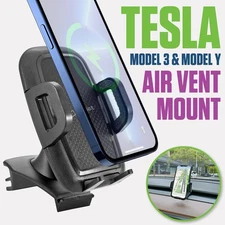Cellet Tesla Model 3 Y Air Vent Phone Mount Holder With 360° Rotation Cradle