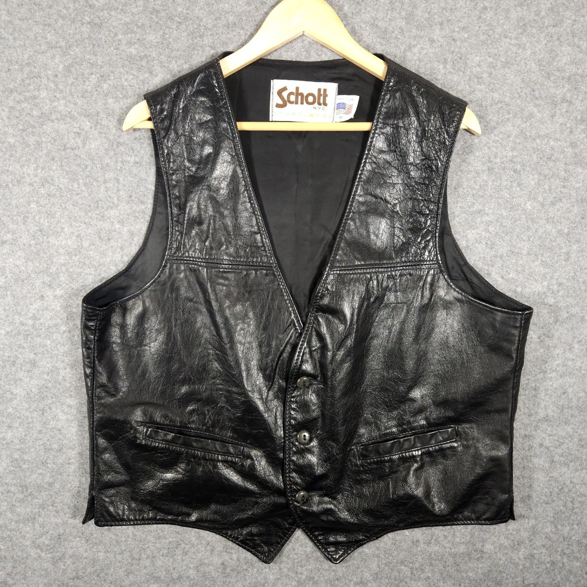 SCHOTT Vests for Men for Sale - Shop New & Used - eBay
