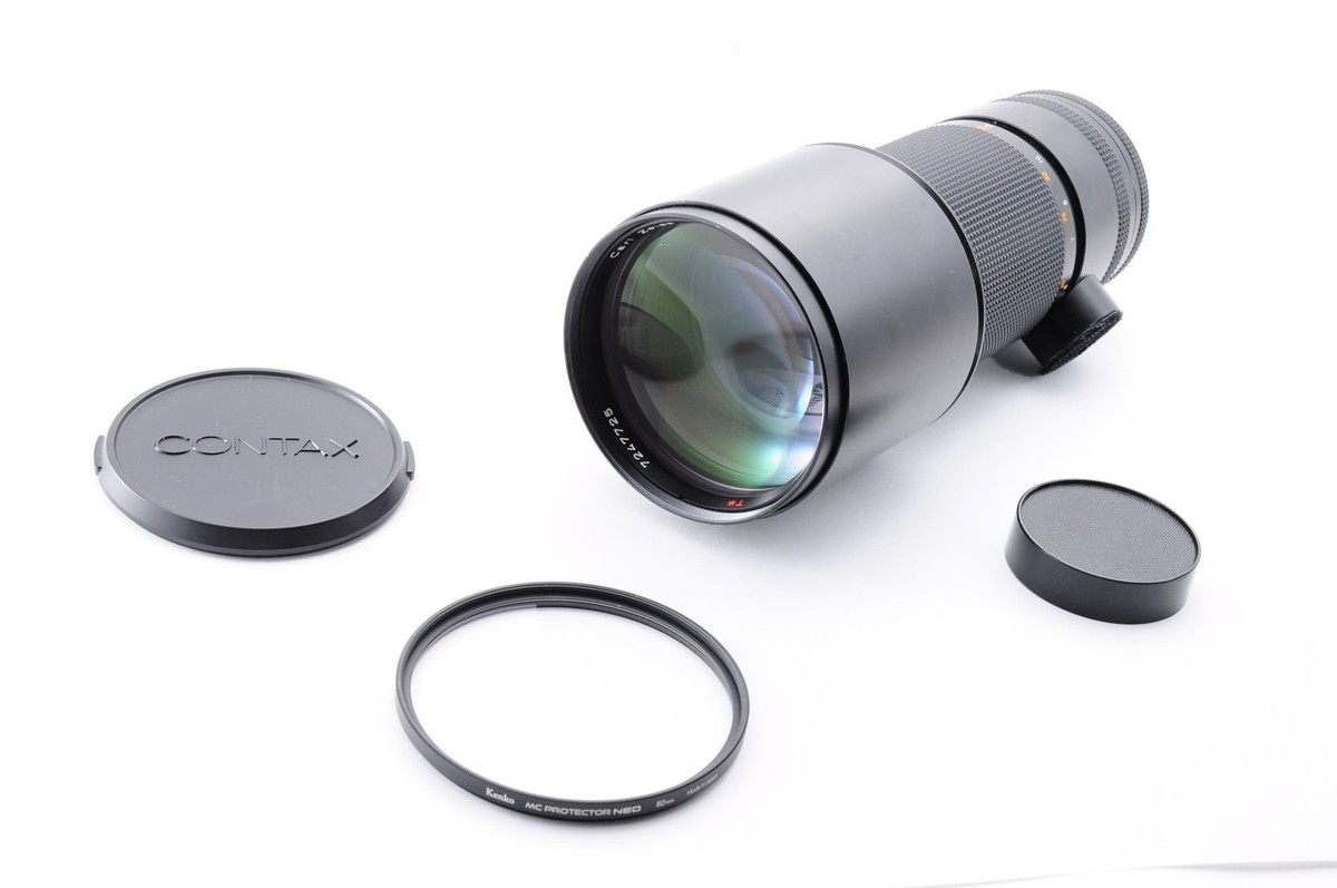 Contax Carl Zeiss T* Tele Tessar 300mm F4 MMJ Exc+++ MF Lens Y3800