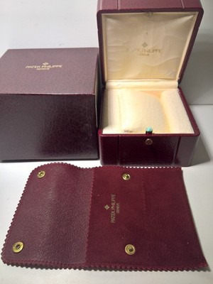 ULTRA RARE VINTAGE PATEK PHILIPPE NAUTILUS UHRENBOX USED CONDITION ORIGINAL 100%