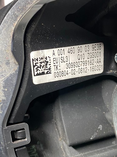 MERCEDES BENZ W176 A CLASS MULTIFUNCTION STEERING WHEEL 3 SPOKE A0014609003 - Picture 5 of 8