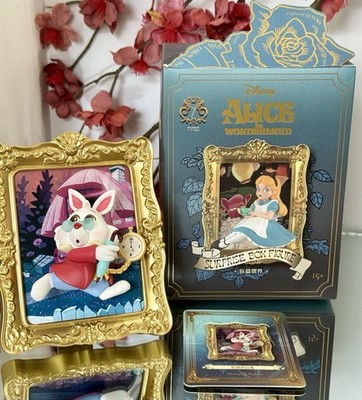 Disney Miniso Alice in Wonderland Hurrying Rabbit 3D Figurine Confirmed USA New